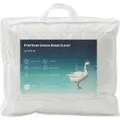 vidaXL Gänsedaunen-Bettdecken-Set 90% FULDA 3 stk. 220 x 240 cm Sommer