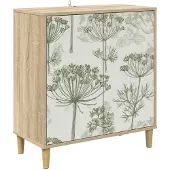 vidaXL Sideboard GOTHA Sonoma 69 x 33 x 75 cm Holzwerkstoff