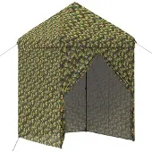 Syfax Zelt mit 4 Seitenwänden 2 x 2 m Army Tarnung