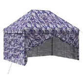 vidaXL Pop-up Pavillon mit 4 Seitenwänden 2,95 x 4,1 m