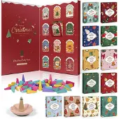 Sonstiges Räucherkegel Adventskalender 2026, 96 Stück, 12 Düfte Set