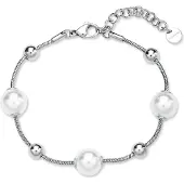 Brosway - Women Ìs steel bracelet with artificial pearls Perfect BPC56