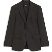 BOSS Slim-Fit Blazer aus fein gemusterter Stretch-Wolle Grösse 48