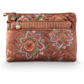 Pip studio Kulturbeutel Caryn Cosmetic Bags Combi Mumbai Morning Brown