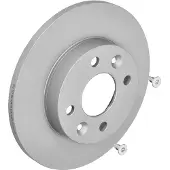 Ate Bremsscheibe 24011201161 voll 238mm 12mm für RENAULT DACIA