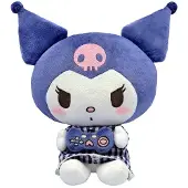 Sakami Merchandise Sanrio Plüschfigur Kuromi Pyjama Style M 22 cm