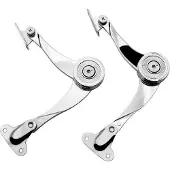 Famanu Kastbeschläge Softclose - Set von 2 - Silber