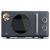Medion Retro Mikrowelle mit Grill - 20 Liter klein & kompakt - sandbeige