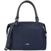 L.credi Handtasche Umhängetasche Stravel Handbag Marine dunkelblau