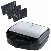 Zelmer Toaster Zsm7900 3in1 900 W, Wechselplatten, Antihaftbeschichtung