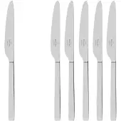 Villeroy & Boch Tafelmesser "Tafelmesser La Classica 240 mm 6er Set silber" Spülmaschinenfest