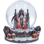 Nemesis Now Nemesis - Silent Nightmares - Seasons Reaping Snow Globe