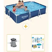 Bestway Steel Pro Rechteckig - 300x201x66 cm - 3-teilig S22302