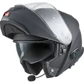 Bogotto H272 Bluetooth Klapphelm, schwarz matt, XS (53/54)