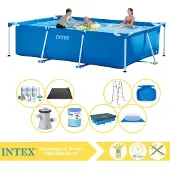 Intex Rechteckiger Frame Pool - 300x200x75 cm - 9-teilig S30207
