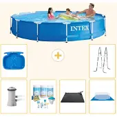 Intex Frame Pool Rund - 366x76 cm - 7-teilig S21030