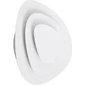 LINDBY LED-Wandleuchte Delar, weiß, 25 x 25 cm, dimmbar