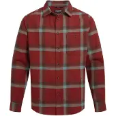 Craghoppers Rowan Long Sleeved Check Shirt red jasper check (1JF) XL