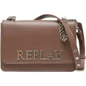 Replay Umhängetasche Crossbody Bag Dark Brown dunkelbraun