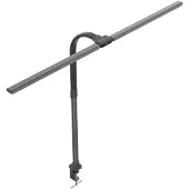 Avide ABLDL-DOUBLE-18W, Schwarz, Aluminium, Acrylnitril-Butadien-Styrol (ABS), Universal, IP20, 1 Glühbirne(n), 18 W