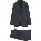 BOSS Regular-Fit Zweiteiler aus italienischer Schurwolle Grösse 48