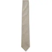 BOSS Krawatte aus Seiden-Mix mit Mikro-Jacquard-Muster Grösse ONESI