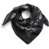 Pieces Pckamilla Viereck Schal | Schwarz | ONE SIZE