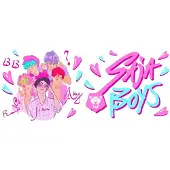 K POP Demon Hunters - Kaffeebecher, Saja Jungen (Weiß)