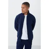 Tommy Life Herren Reißverschluss Sweatshirt und Hosen Set