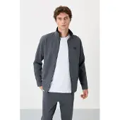 Tommy Life Herren Sweatshirt- und Hosen-Set mit Reißverschlusskragen