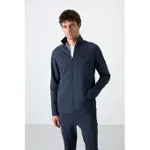 Tommy Life Herren Sweatshirt mit Reißverschlusskragen und Hose Set