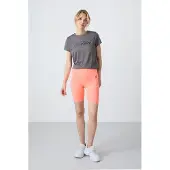 Tommy Life Kurze hochgeschnittene Strickleggings