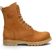 Panama jack Wasserdichte warme Schnürstiefel aus braunem Leder für Damen - Frisia-B44