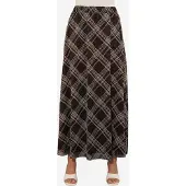 Big Dart Blumenkleid Hohe Taille Maxi-Rock