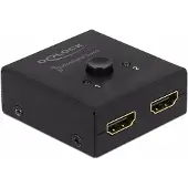 DeLOCK 64072, HDMI, Schwarz, 60 Hz, 3840 x 2160, 3840 x 2160 Pixel, 530 mm