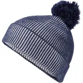 Falke Unisex Ski Mütze, Onesize, Blau, Motiv, Schurwolle