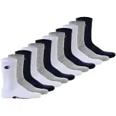 Champion Kurzsocken "Socken 12er Pack", Herren, Gr. 35-38, N-Gr, bunt (blau, weiß, grau), Obermaterial: 70% Baumwolle CO. 28% Polyester PES. 2% Elasthan EL., Socken Kurzsocken