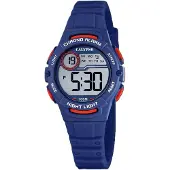 Calypso Jugend Kinder Digital Uhr Fashion Kautschuk Armbanduhr dunkelblau UK5852/5