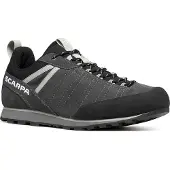 Scarpa Crux 2 atmungsaktive und komfortable Herren Zustiegsschuhe mit extrem griffiger Vibramsohle Shark/Light Olive EU 43