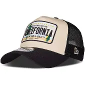 New Era A-Frame Trucker Cap - PLATE California Golden State