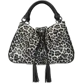 L.credi Schultertasche Umhängetasche Sigal Shoulder Bag Black / Mix mehrfarbig