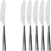 Villeroy & Boch Tafelmesser "Tafelmesser Blacksmith 231 mm 6er Set silber" Spülmaschinenfest