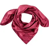 HUGO Halstuch "Auraize 90*90", Damen, pink (schwarz pink 655), Satin, Polyester, unifarben, Modetücher Halstuch, mit Print und Schriftzug