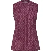 Street One Shirttop Sommertop mit grafischem Muster und Turtleneck