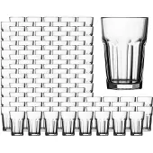 Pasabahce Longdrinkglas "Longdrinkgläser Casablanca 415 ml 120er Set transparent" Spülmaschinengeeignet, Stapelbar