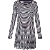 Sassa Nachthemd "Nachthemd Casual Comfort Stripe"