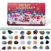 OEM Kristall Adventskalender – 24-Tage Naturstein Keramik-Kiste
