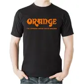Orange T-Shirt BLK S - T-Shirt