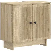 vidaXL Waschbeckenschrank EDE Sonoma-Eiche 59,5 x 31,5 x 59 cm