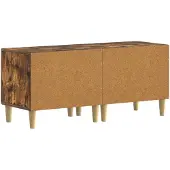 vidaXL TV-Schrank Raucheiche Holzwerkstoff